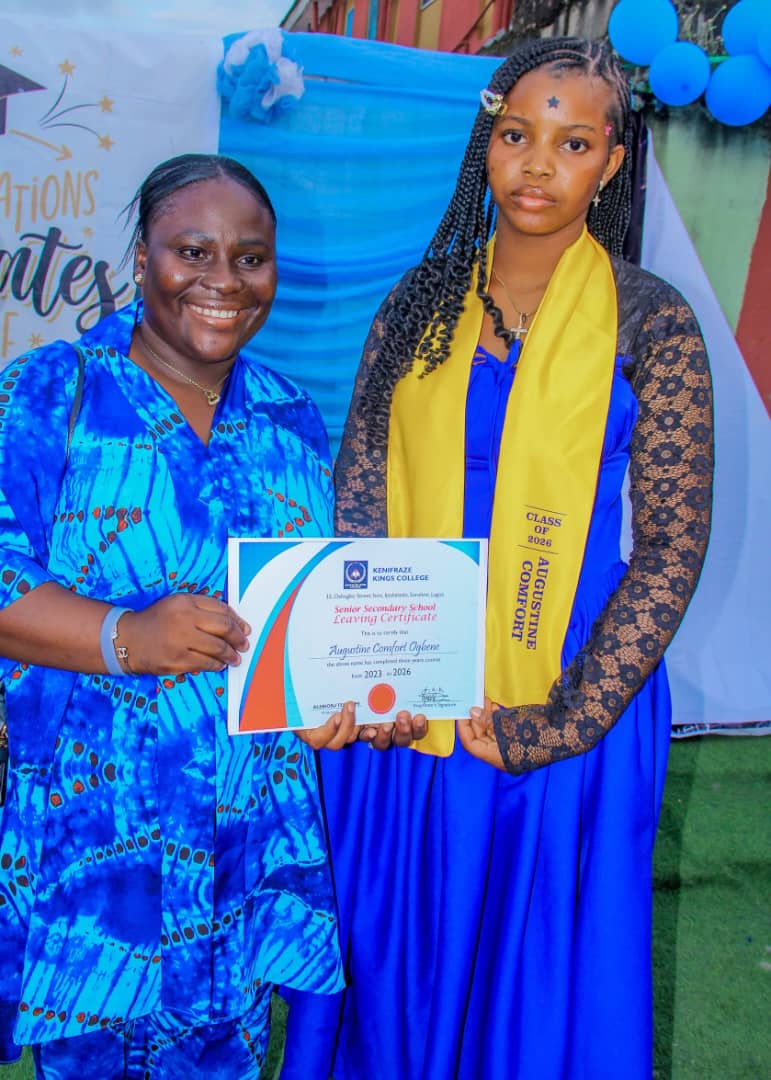 Academic certificate and award celebration